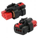 TE AMPSEAL 16 automotive connectors plug housing series 2, 3, 4, 6, 8, 12position